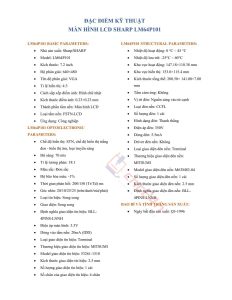 LCD Sharp LM64P101 7.2inch Mới 100% Fanuc CNC