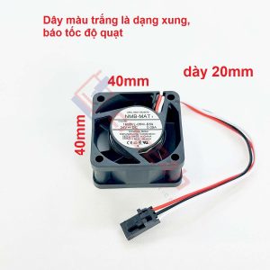 Quạt tản nhiệt CNC 3 dây - Quạt tản nhiệt 3 dây cho máy CNC Fanuc - 40x40x20mm 4020