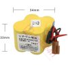 Pin Panasonic BR-2/3AGCT4A A98L-0031-0025, 6V 4400mAh