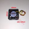 Quạt tản nhiệt CNC 3 dây - Quạt tản nhiệt 3 dây cho máy CNC Fanuc - 40x40x15mm 4015