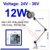 Đèn chiếu sáng máy CNC - Đèn LED cần - 24V hoặc 220V - Có loại Đế Kim Loại và Đế Nhựa. Đế xoay 360 độ và có nhiều khớp nối, dễ dàng điều chỉnh đèn - Chống nước / bụi / dầu / va đập.