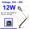 Đèn chiếu sáng máy CNC - Đèn LED cần - 24V hoặc 220V - Có loại Đế Kim Loại và Đế Nhựa. Đế xoay 360 độ và có nhiều khớp nối, dễ dàng điều chỉnh đèn - Chống nước / bụi / dầu / va đập.