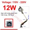 Đèn chiếu sáng máy CNC - Đèn LED cần - 24V hoặc 220V - Có loại Đế Kim Loại và Đế Nhựa. Đế xoay 360 độ và có nhiều khớp nối, dễ dàng điều chỉnh đèn - Chống nước / bụi / dầu / va đập.