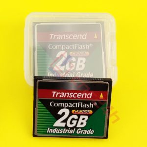Thẻ CF Transcend cho máy CNC, model CF200I, 200x, chuẩn công nghiệp, dung lượng: 256MB / 512MB / 1GB / 2GB. Read 30MB/s - Write 10MB/s. Hàng mới 100%.