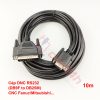 Cáp DNC RS232 (cáp CNC - DB9F to DB25M) - đúc nguyên khối - hàn máy tự động - chuẩn công nghiệp - không cần driver - Dành cho CNC Fanuc/Mitsubishi...