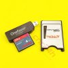 Combo Thẻ CF Sandisk cho máy CNC, gồm: 01 thẻ nhớ CF Sandisk công nghiệp (dung lượng tùy chọn), 01 đầu đọc CF USB, 01 adapter CF to PCMCIA của Sandisk.
