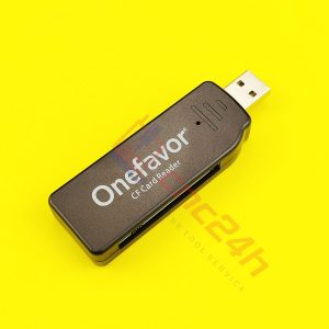 Combo Thẻ CF Sandisk cho máy CNC, gồm: 01 thẻ nhớ CF Sandisk công nghiệp (dung lượng tùy chọn), 01 đầu đọc CF USB, 01 adapter CF to PCMCIA của Sandisk.