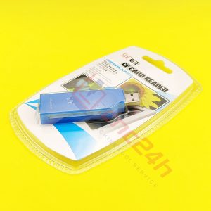 Đầu đọc thẻ CF, mới 100%. Gắn thẻ CF vào đầu đọc, cắm đầu đầu vào máy tính (PC / Laptop), driver tự nhận. Windows XP /7/10/11 (32 / 64 bits) hỗ trợ.