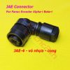 Connector Fanuc JAE (jack và vỏ hộp), JAE-4 JAE-10, thường dùng trong cáp encoder máy CNC hệ Fanuc, dòng Alpha-i và Beta-i (α-I và β-i)