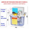 Bơm dầu bôi trơn bánh răng, có loại bán tự động và loại tự động hoàn toàn, 220V 1P 20W, 200ml/min 2.0MPa, Thường dùng trên máy CNC là loại bán tự động.