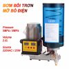 Bơm mỡ bò điện, 24V / 220V, 25W, 40ml/min, 5.0 - 8.0 MPa, dung tích ống 1L - 2L. hoạt động chế độ tự động hoàn toàn hoặc bán tự động, phù hợp mỡ bò 0 - 000.
