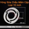 Vòng sửa chấu mâm cặp thủy lực giúp máy tiện CNC của bạn định tâm chấu kẹp, tăng lực kẹp phôi đều hơn, giảm rung lắc khi gia công, tăng độ chính xác,...