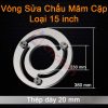 Vòng sửa chấu mâm cặp thủy lực giúp máy tiện CNC của bạn định tâm chấu kẹp, tăng lực kẹp phôi đều hơn, giảm rung lắc khi gia công, tăng độ chính xác,...