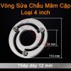Vòng sửa chấu mâm cặp thủy lực giúp máy tiện CNC của bạn định tâm chấu kẹp, tăng lực kẹp phôi đều hơn, giảm rung lắc khi gia công, tăng độ chính xác,...