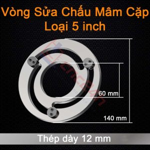 Vòng sửa chấu kẹp thủy lực máy tiện CNC giúp định tâm mâm cặp, kẹp chặt sản phẩm, giảm rung lắc,...