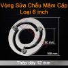 Vòng sửa chấu mâm cặp thủy lực giúp máy tiện CNC của bạn định tâm chấu kẹp, tăng lực kẹp phôi đều hơn, giảm rung lắc khi gia công, tăng độ chính xác,...