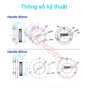 Encoder tay quay phát xung được dùng thay thế cho các loại handle, hanwheel, MPG của máy phay, tiện CNC. Giải pháp điều khiển chính xác cho máy CNC