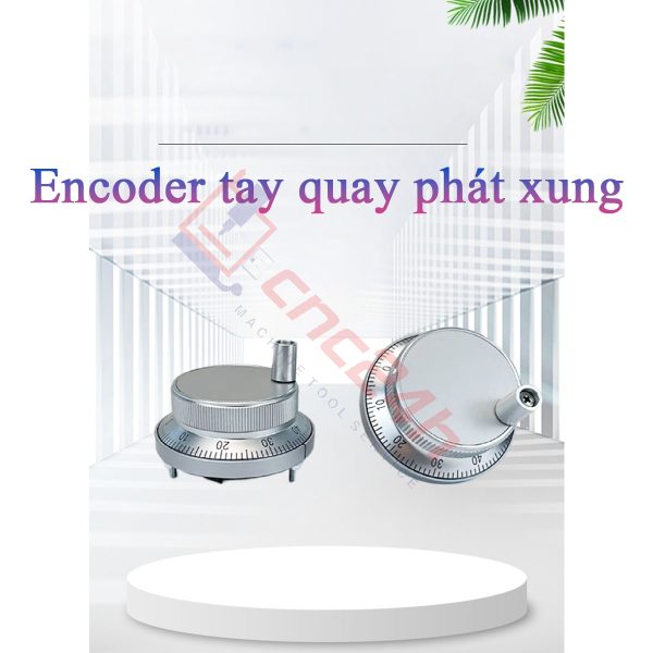 Encoder tay quay phát xung được dùng thay thế cho các loại handle, hanwheel, MPG của máy phay, tiện CNC. Giải pháp điều khiển chính xác cho máy CNC, PLC