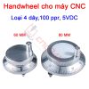 Encoder tay quay phát xung được dùng thay thế cho các loại handle, hanwheel, MPG của máy phay, tiện CNC. Giải pháp điều khiển chính xác cho máy CNC