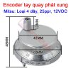 Encoder tay quay phát xung được dùng thay thế cho các loại handle, hanwheel, MPG của máy phay, tiện CNC. Giải pháp điều khiển chính xác cho máy CNC, PLC
