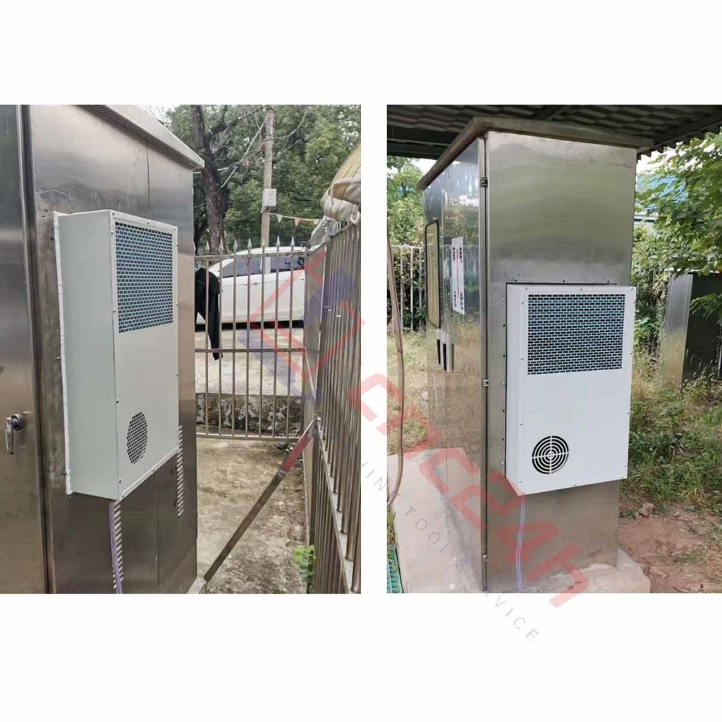 máy lạnh tủ điện ngoài trời Máy lạnh tủ điện ngoài trời WEA có độ chống thấm cao, sử dụng ngoài trời hoặc xưởng có độ ẩm cao, làm mát nhanh và chịu nhiệt độ cao.
