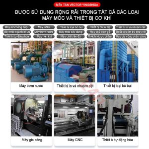 Biến tần YSD EA200 - Dùng cho máy CNC và các dây chuyền sản xuất công nghiệp.