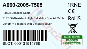 CÁP ENCODER FANUC SERVO ALPHA-I BETA-I SERIES - MỀM DẺO, CHỊU UỐN XOẮN, CHỐNG MÀI MÒN, KHÓ RÁCH, CHUYÊN DÙNG CHO CHUYỂN ĐỘNG LIÊN TỤC