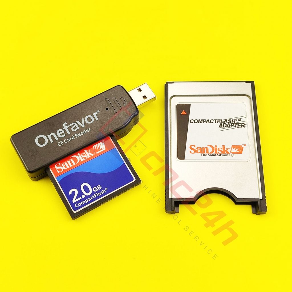 Combo thẻ CF Sandisk 2G