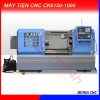 Máy tiện CNC CK6163-1500, chính hãng Borui, giá nhà máy. Mâm cặp 12inch (304mm) loại thủy lực 3 chấu, đk tiện max 630mm, hành trình tiện max 1500mm, sai số 0.01mm