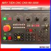 Máy tiện CNC CK6180-3000, chính hãng Borui, giá nhà máy. Mâm cặp 15inch (381mm) loại thủy lực 3 chấu, đk tiện max 800mm, hành trình tiện max 3000mm.