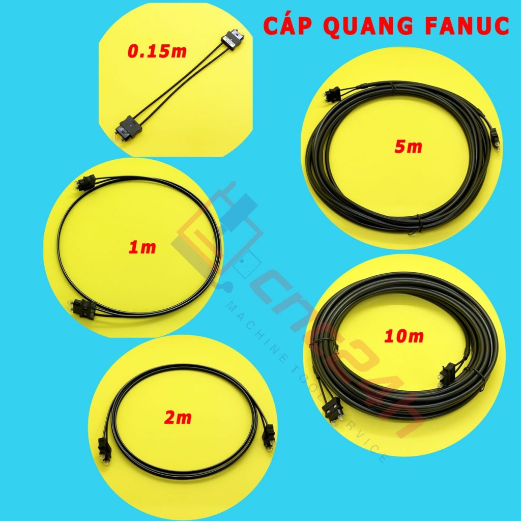 CÁP QUANG FANUC HỎNG GÂY LỖI MÁY CNC