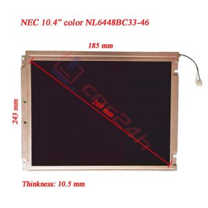 Màn hình LCD NEC NL6448BC33-46 10.4 inch color độ phân giải 640×480, hiển thị sắc nét, bền bỉ, dùng lắp đặt cho các máy CNC – BH 3 tháng