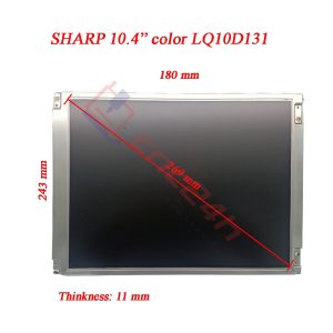 Màn hình LCD SHARP LQ10D131 10.4 inch color độ phân giải 640×480, hiển thị sắc nét, bền bỉ, dùng lắp đặt cho các máy CNC – BH 3 tháng