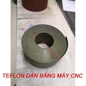 Teflon và keo dán băng máy CNC thương hiệu Shanghai Angcheng là vật liệu chuyên dụng được sử dụng rộng rãi trong ngành cơ khí, giúp giảm ma sát, chống mài mòn và bảo vệ băng trượt của máy CNC. Sản phẩm được nhiều xưởng gia công tin dùng nhờ độ bền vượt trội, khả năng chịu nhiệt tốt và giúp máy vận hành ổn định, chính xác lâu dài.