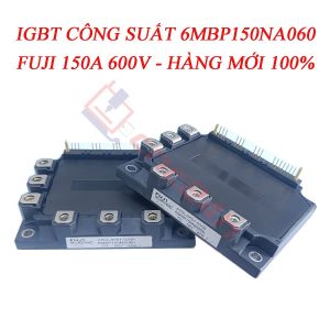 6MBP150NA060 là module IGBT công suất có dòng định mức 75A, điện áp 600V, với khả năng chịu tải ổn định và hiệu suất chuyển mạch cao. Sản phẩm được ứng dụng rộng rãi trong máy cnc, công nghiệp,...