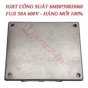 6MBP50RH060 là module IGBT công suất có dòng định mức 75A, điện áp 600V, với khả năng chịu tải ổn định và hiệu suất chuyển mạch cao. Sản phẩm được ứng dụng rộng rãi trong máy cnc, công nghiệp,...