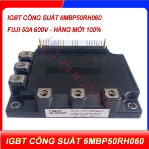 6MBP50RH060 là module IGBT công suất có dòng định mức 75A, điện áp 600V, với khả năng chịu tải ổn định và hiệu suất chuyển mạch cao. Sản phẩm được ứng dụng rộng rãi trong máy cnc, công nghiệp,...