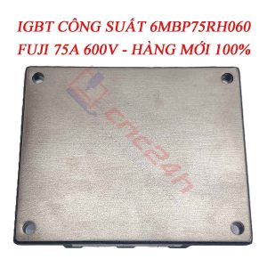 6MBP75RH060 là module IGBT công suất có dòng định mức 75A, điện áp 600V, với khả năng chịu tải ổn định và hiệu suất chuyển mạch cao. Sản phẩm được ứng dụng rộng rãi trong máy cnc, công nghiệp,...