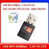 usb wifi tốc độ cao, nhỏ gọn, tương thích nhiều thiết bị và hệ điều hành. Dùng thay thế cho các máy tính PC không có card wifi, laptop đời cũ,...