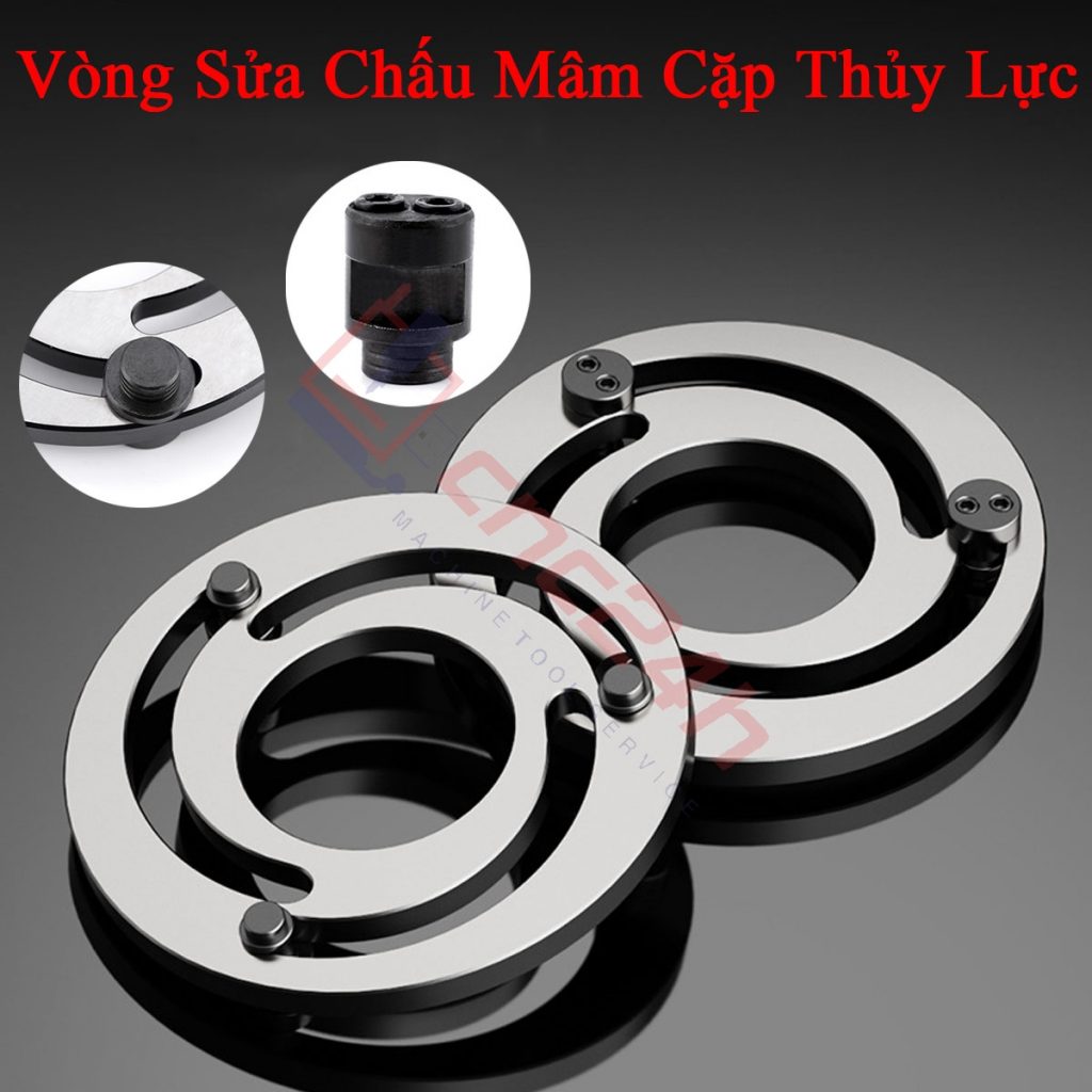 Vòng sửa chấu mâm cặp thủy lực CNC chính hãng – chất liệu thép 42CrMo, thiết kế 3 con trượt thông minh, phù hợp mọi kích thước từ 4-15 inch. Xem ngay hướng dẫn sử dụng chi tiết và báo giá tốt nhất.