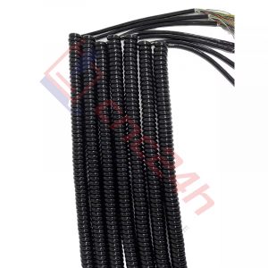 Cáp xoắn lò xo tay quay phát xung CNC – vỏ PU chống dầu cháy, lõi đồng mềm, dài 4-10m. Đàn hồi tốt, chống đứt gãy, bền bỉ. Dùng cho MPG, encoder.